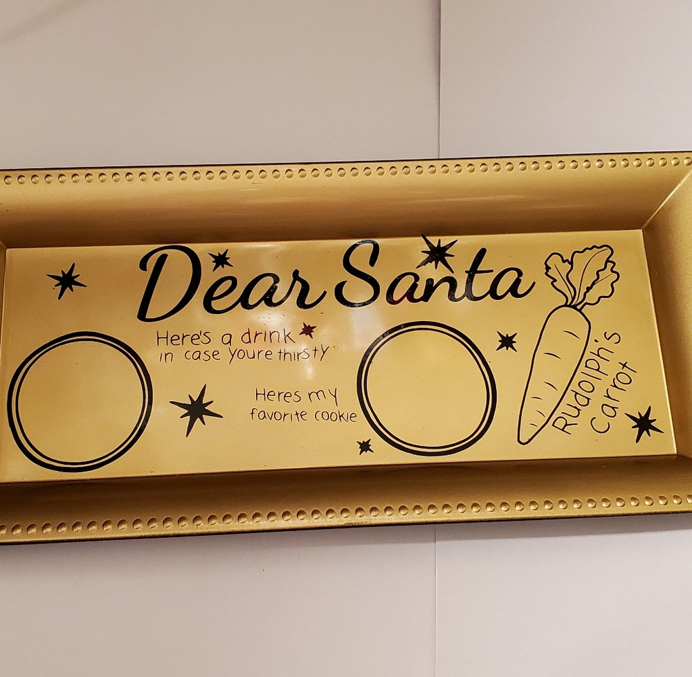 Santas Cookie Tray